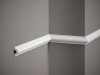 Listwa ścienna MDD332 biała wym. 200 x 1.7 x 4.1 cm, z ProFoam