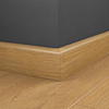 Listwa przypodłogowa drewniana 70x15 mm - dąb europejski lakierowany