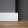 Listwa przypodłogowa MDF lakierowana biała FOGE LB1 - 6cm