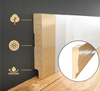 Listwa przypodłogowa MDF lakierowana biała z wodoodporną powłoką TRIO XL 8cm