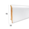 Listwa przypodłogowa drewniana lakierowana AGAT 91 (240 cm x 9,1 cm x 1,6 cm) iglaste