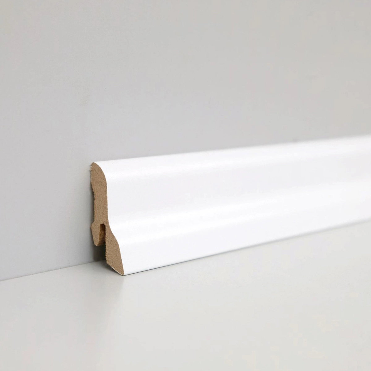 Listwa przypodłogowa MDF Biała Premium, 40x21 mm, Pedross - ostatnie 14 metrów