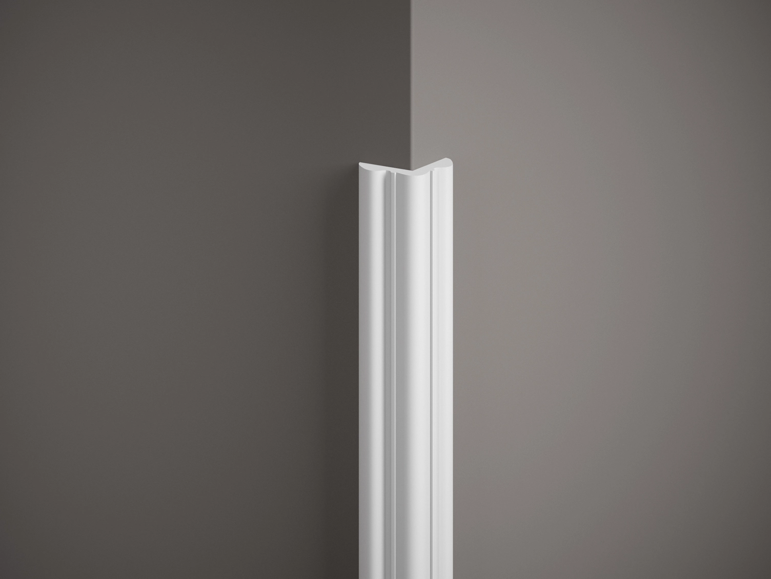Listwa narożna MDB123 biała wym. 200 x 4 x 4 cm, z ProFoam