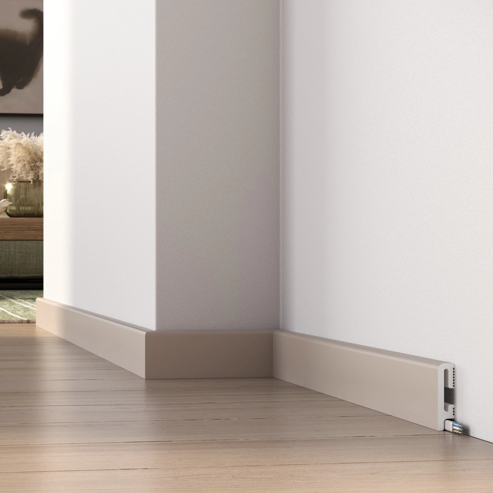 Listwa przypodłogowa Premium Floor Durofit PF060C kolor cappuccino 6 cm