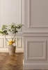 MD002 Listwa ścienna biała wym. 200 x 1.8 x 4 cm, z PolyForce