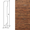 Drewniana listwa przypodłogowa lakierowana 95/15 (240 cm x 9,5 cm x 1,5 cm) Wenge