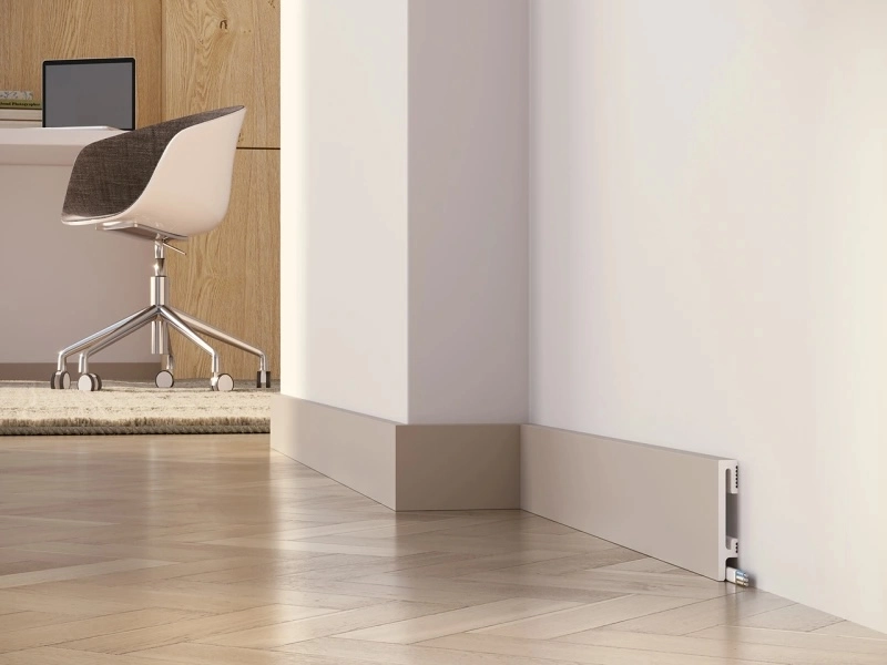 Listwa przypodłogowa Premium Floor Durofit PF081C cappuccino 8 cm