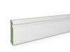Listwa przypodłogowa MDF Plus Wzór F2 (262 cm x 8 cm x 1,6 cm) biała, wilgocioodporna, lakier półmatowy