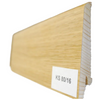 Drewniana listwa przypodłogowa lakierowana KS80 (240 cm x 7,8 cm x 1,6 cm) DĄB EUROPEJSKI