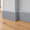 Listwa przypodłogowa MDF lakierowana UV, szara RAL7042 - FOGE LB1 8cm