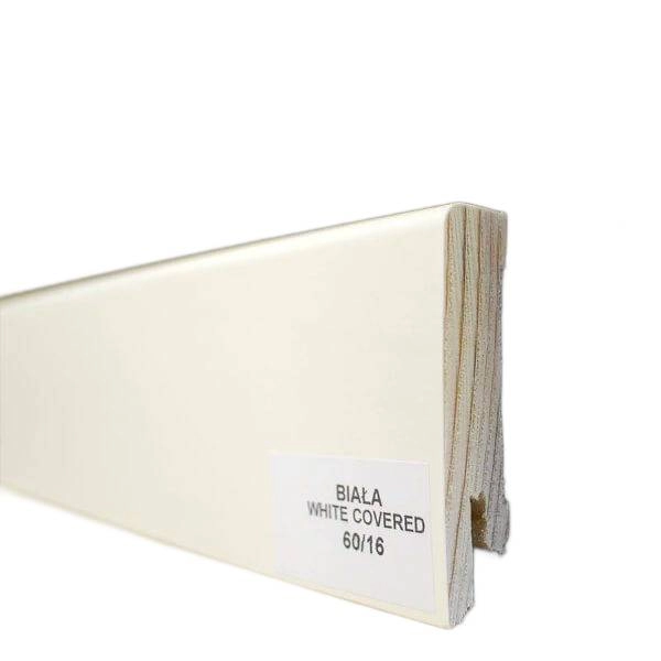 Drewniana listwa przypodłogowa lakierowana 60/16 (240 cm x 6 cm x 1,5 cm) Buk