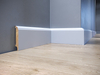 Listwa przypodłogowa drewniana lakierowana AGAT 91 (240 cm x 9,1 cm x 1,6 cm) iglaste