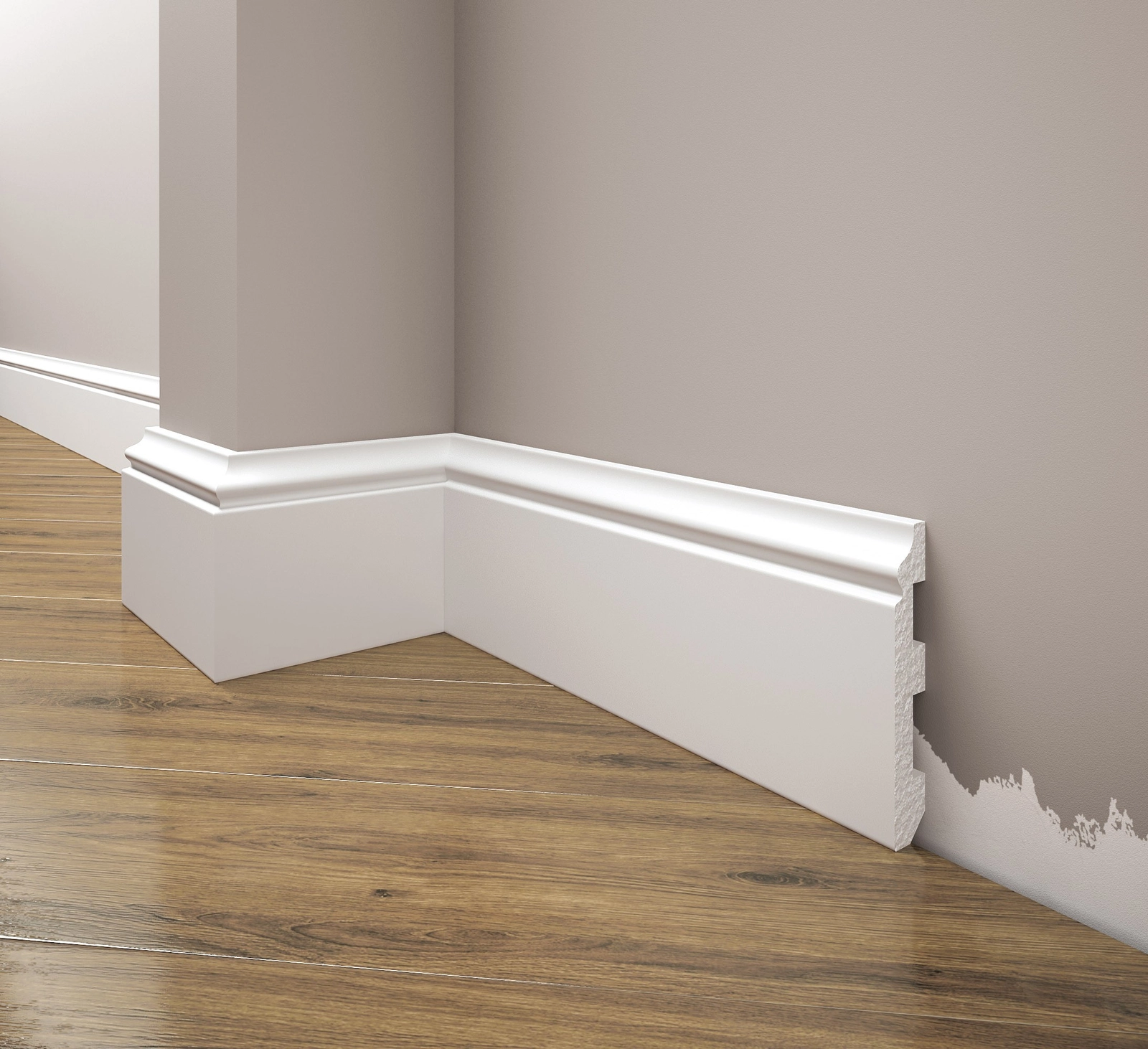 Listwa przypodłogowa, cokół Creativa LPC-07 244cm