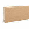 PRÓBKA 20 CM - Listwa przypodłogowa drewniana 95x15 mm - dąb lakierowany