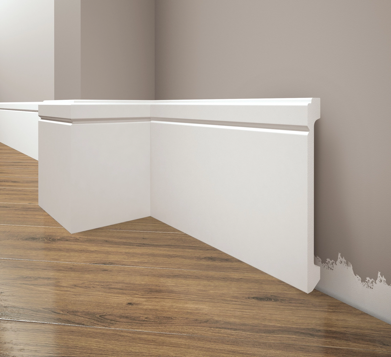 Listwa przypodłogowa, cokół Creativa LPC-30 244cm