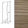 Drewniana listwa przypodłogowa olejowana 60/16 (240 cm x 6 cm x 1,5 cm) Dąb Szczotka Olej