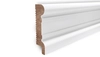 PRÓBKA 20 CM - Listwa wieńcząca do boazerii angielskiej PURE, lakierowana, wysokość 11 cm
