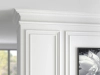 Listwa ścienna MD325 biała wym. 200 x 1.5 x 4.1 cm, z PolyForce