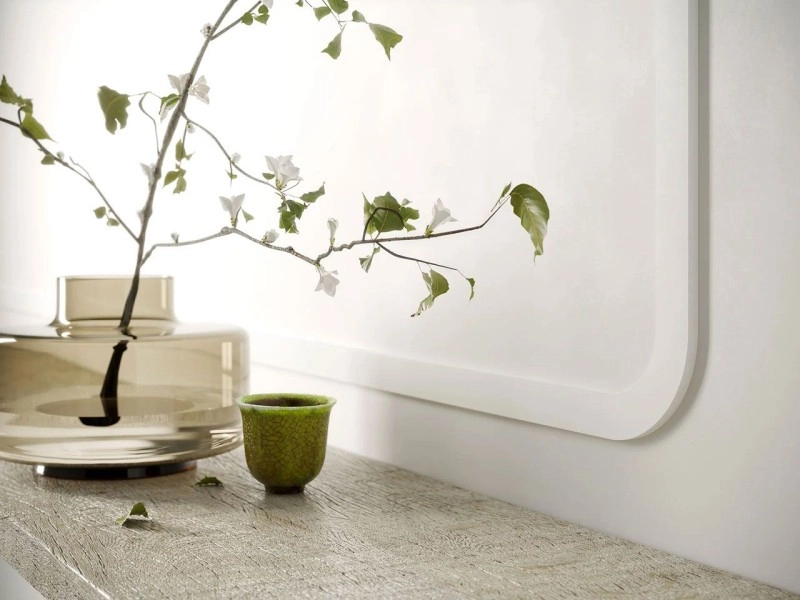 Nowoczesne ramki ścienne Mardom Decor MD011 + MD011-10 – zestaw listwa i narożnik