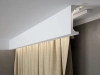 Maskownica karnisza QL046T biała wym. 200 x 5 x 12 cm, z PolyForce
