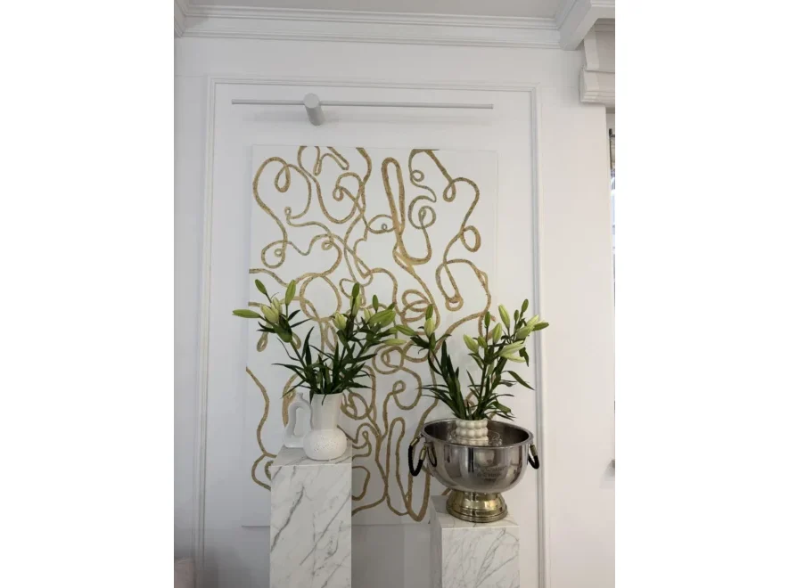 Maskownica karnisza Mardom Decor MD137 biała wym. 200 x 9.6 x 5.5 cm, z PolyForce
