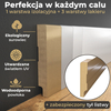 Listwa przypodłogowa MDF lakierowana biała z wodoodporną powłoką TRIO XL 8cm
