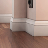 Listwa przypodłogowa MDF PLUS F6 biała wilgocioodporna (262 cm x 8 cm x 1,6 cm) lakier półmatowy RAL 9003