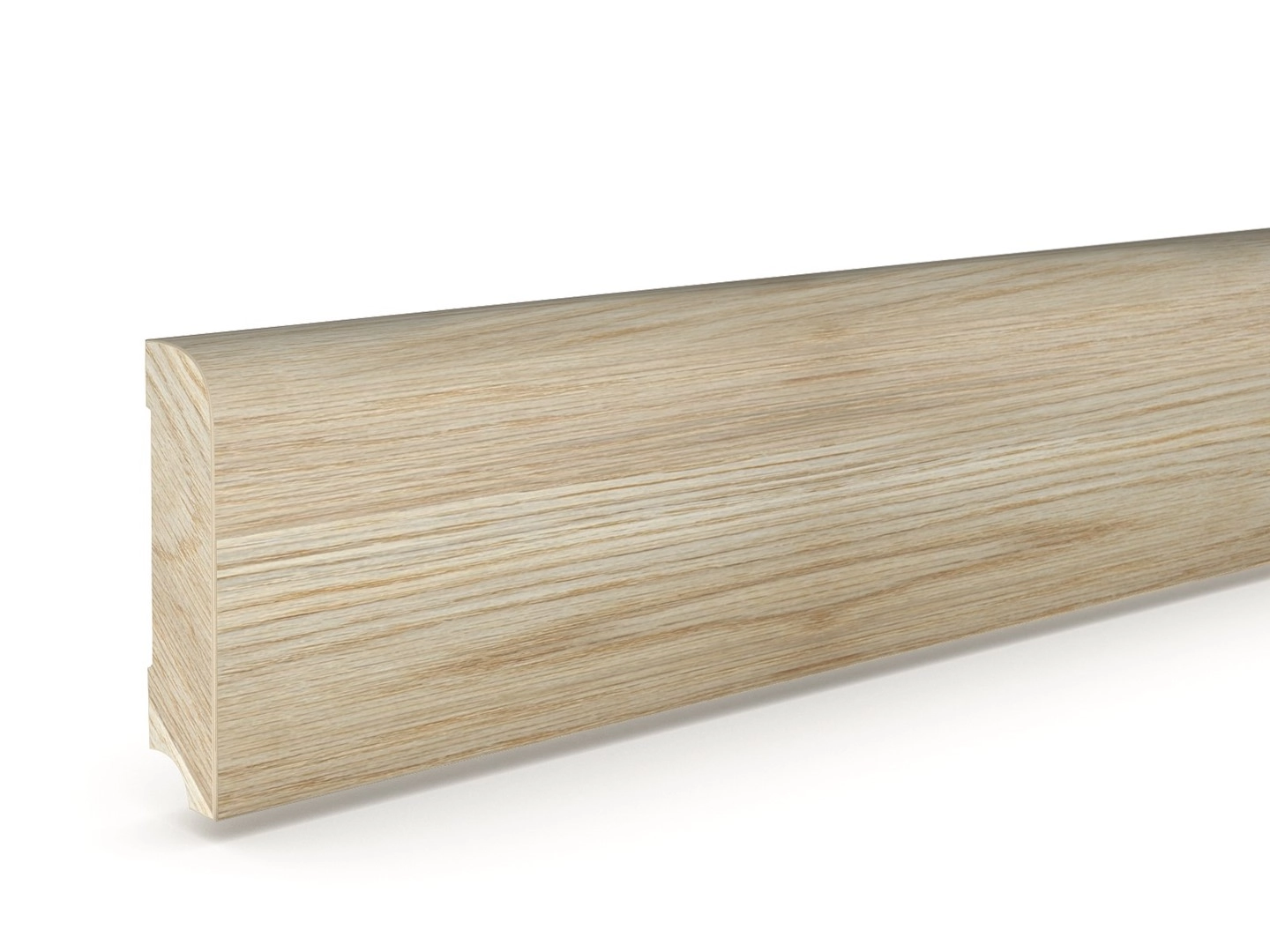 Listwa przypodłogowa fornirowana nielakierowana CP80 R10 (220 cm x 8 cm x 1,8 cm) dąb